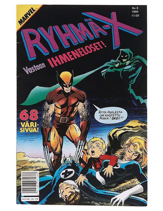 Ryhmä-X 8/90 - Sarjakuvat - 10105612800 - 0