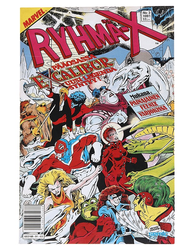 Ryhmä-X 3/91 - Sarjakuvat - 10105612811 - 0