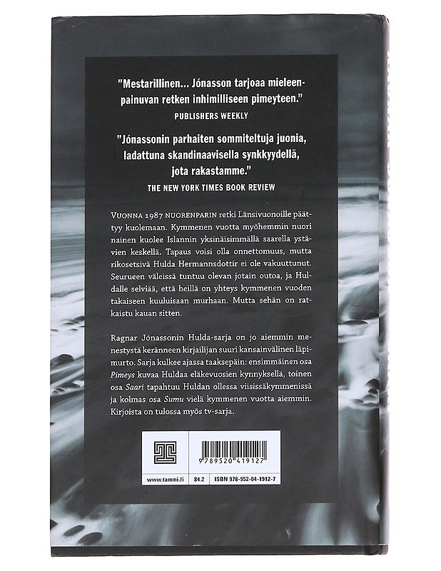 Saari - Ragnar Jónasson - Kaunokirjallisuus - 10105612818 - 1