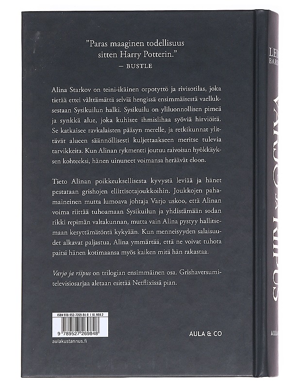 Varjo ja riipus - Bardugo, Leigh - Romaanit ja novellit - 10105612819 - 1