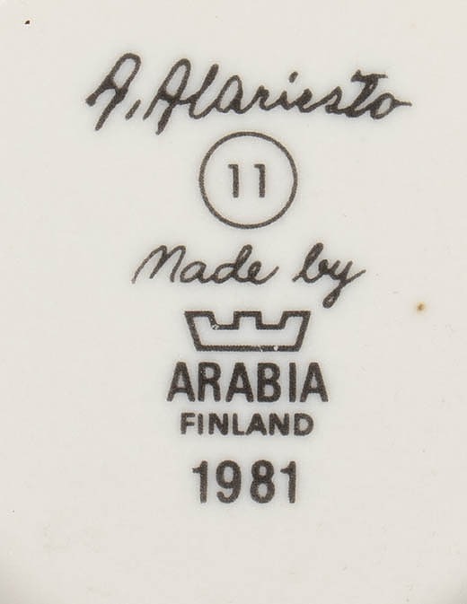 ARABIA Lappi Suurikokoinen mies seinälautanen - Designsuosikit - 10105612841 - 2