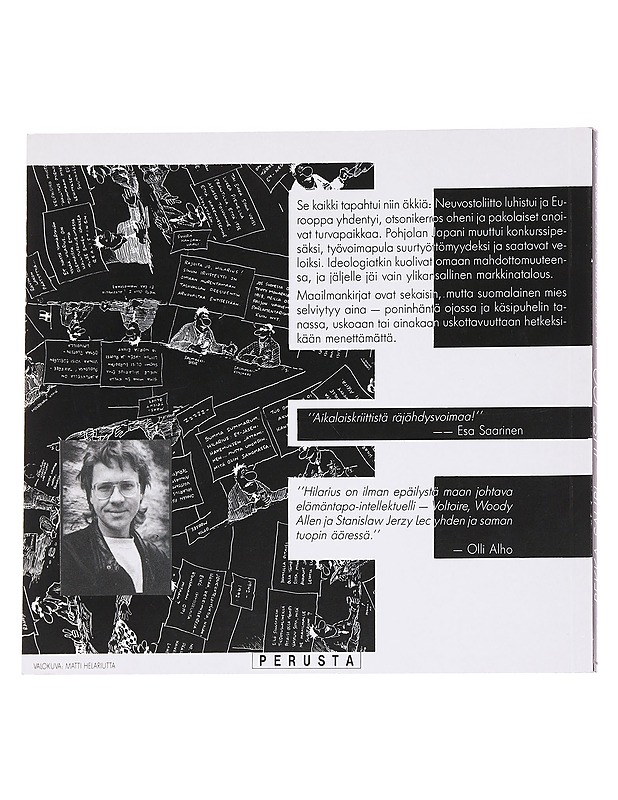Just joo : valitut piirrokset 1988-1994 - Pekka Sauri - Sarjakuvat - 10105612868 - 1