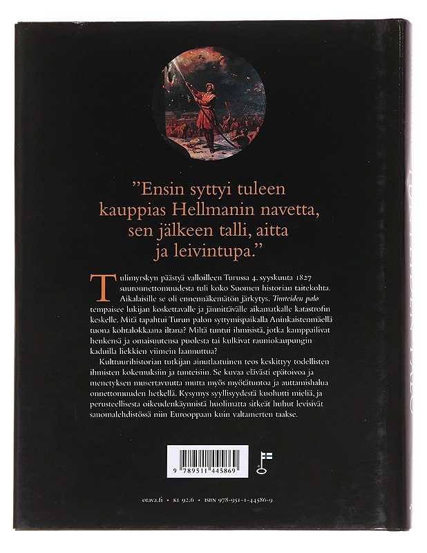 Tunteiden palo / Turku liekeissä 1827 - Hannu Salmi - Tietokirjat - 10105612875 - 1