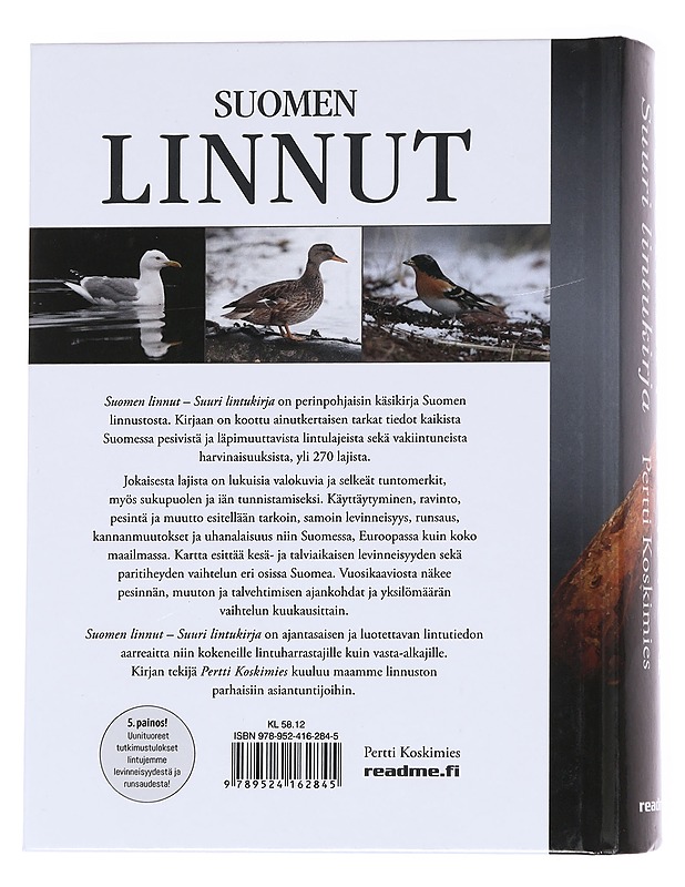 Suomen linnut / suuri lintukirja - Koskimies, Pertti - Tietokirjat ja oppaat - 10105612878 - 1