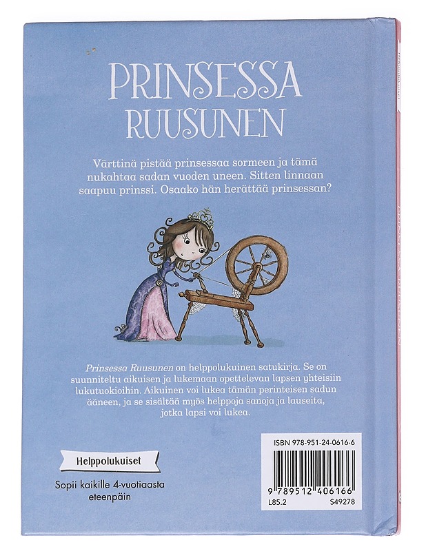 Prinsessa Ruusunen - Rebecca Elliott - Lastenkirjat - 10105612890 - 1