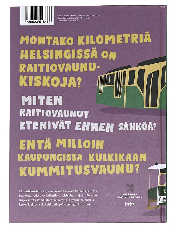 Tarinoita ratikoista - Finnilä, Anna - Lastenkirjat - 10105612899 - 1