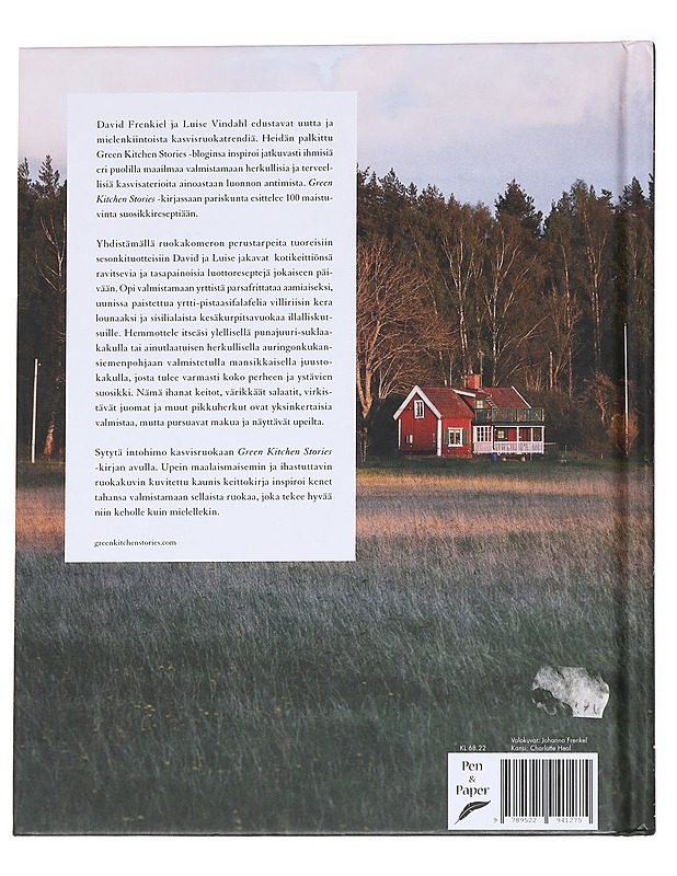 Green kitchen stories : Herkullista ja terveellistä kasvisruokaa - Frenkiel, David - Ruokakirjat - 10105612914 - 1