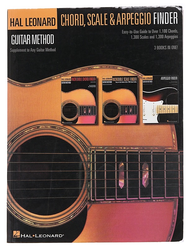 Chord, Scale & Arpeggio Finder - Hal Leonard  - Musiikki- ja elokuvakirjat - 10105612926 - 0