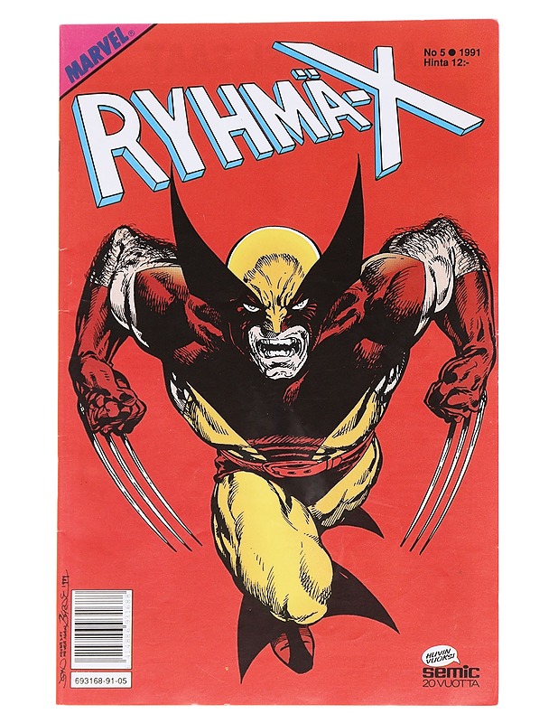 Ryhmä-X 5/91 - Sarjakuvat - 10105612939 - 0