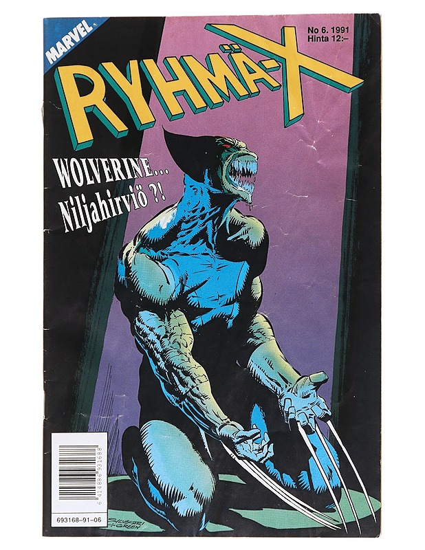 Ryhmä-X 6/91 - Sarjakuvat - 10105612948 - 0
