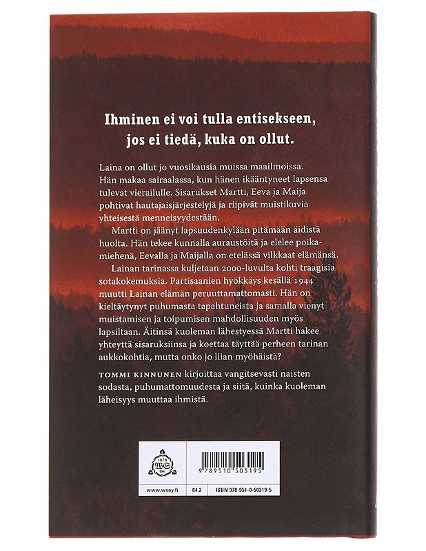 Kaarna - Tommi Kinnunen - Romaanit ja novellit - 10105612954 - 1