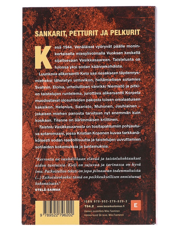 Taistelu Vasikkasaaresta - Kristian Kosonen - Romaanit ja novellit - 10105613001 - 1