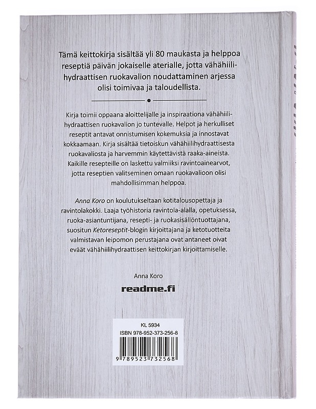 Hyvä VHH / helposti vähemmän hiilareita - Anna Koro - Ruokakirjat - 10105613016 - 1