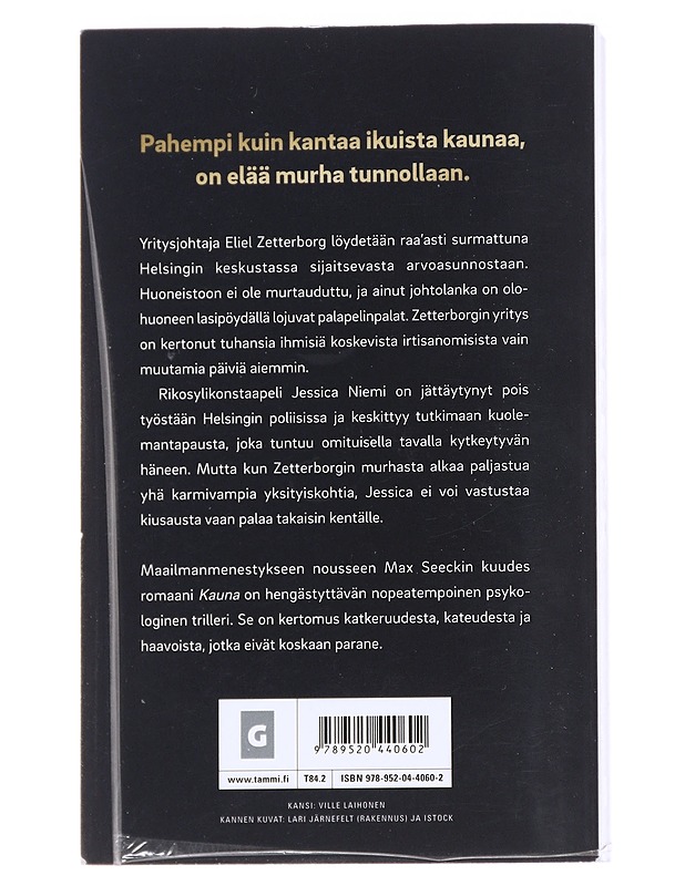 Kauna - Max Seeck - Romaanit ja novellit - 10105613026 - 1