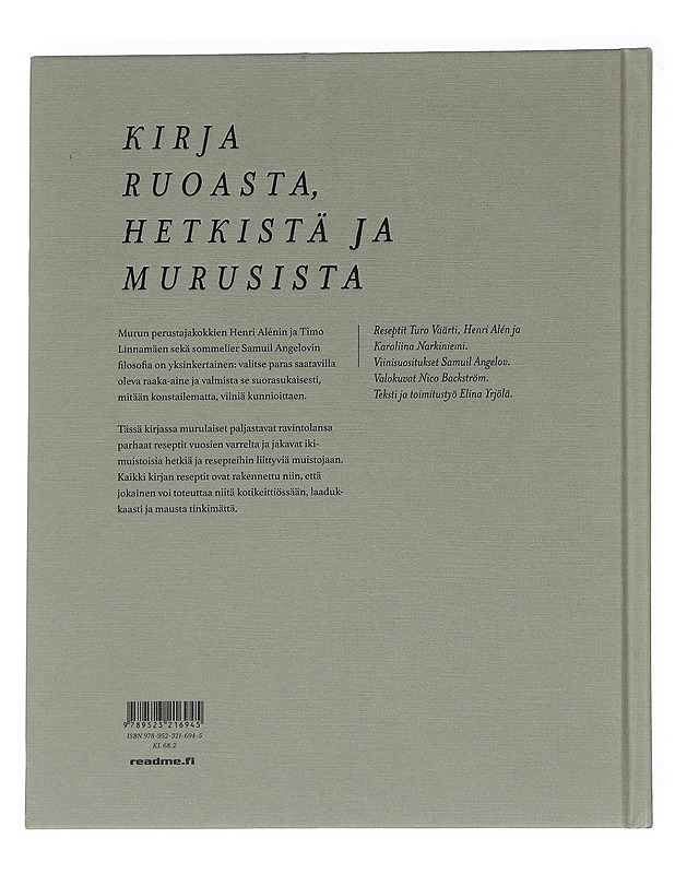 Hyvä ruoka, parempi viini - Yrjölä, Elina - Ruokakirjat - 10105613108 - 1