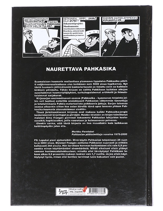 Pahkasika / hinta pärstän mukaan - Frangén, Simo - Tietokirjat ja oppaat - 10105613118 - 1