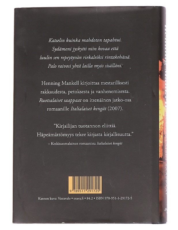 Ruotsalaiset saappaat - Mankell, Henning - Romaanit ja novellit - 10105613138 - 1