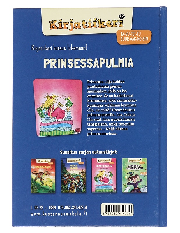 Prinsessapulmia - Hanauer, Michaela - Lastenkirjat - 10105613163 - 1