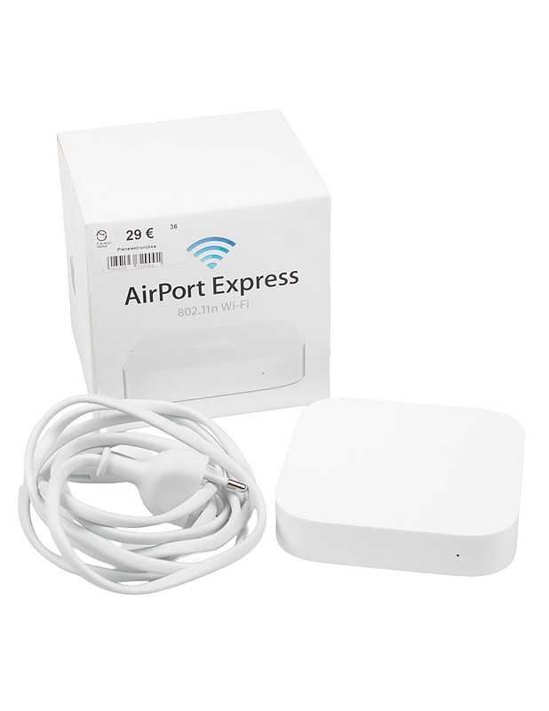 APPLE AirPort Express -langaton tukiasema ja Wi-Fi-reititin - Muu elektroniikka - 10105613165 - 0