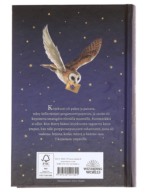Harry Potter ja viisasten kivi - Rowling, J. K. - Lastenkirjat - 10105613206 - 1