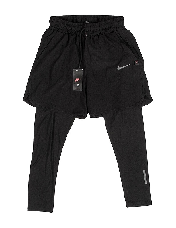 NIKE juoksushortsit leggareilla, XXL - Urheiluvaatteet ja fanivaatteet - 10105613218 - 0