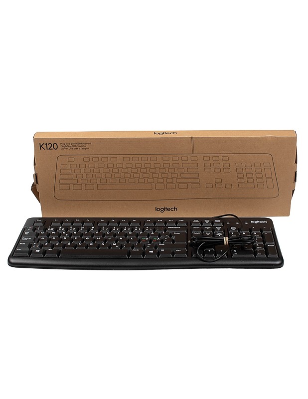 LOGITECH K120 näppäimistö - Tietokoneet - 10105613263 - 0