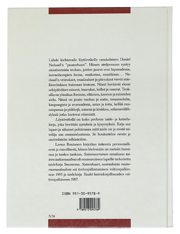 Löytö retkellä - Leena Rantanen - Taide- ja kulttuurikirjat - 10105613316 - 1