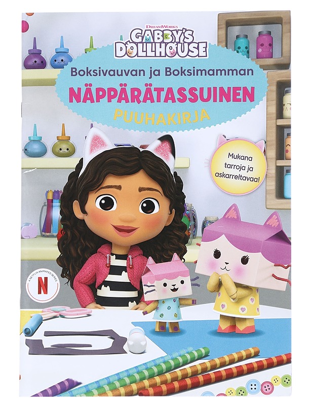 Gabby's Dollhouse: Boksivauvan ja Boksimamman näppärätassuinen puuhakirja - Alma Jylhä - Lastenkirjat - 10105613323 - 0