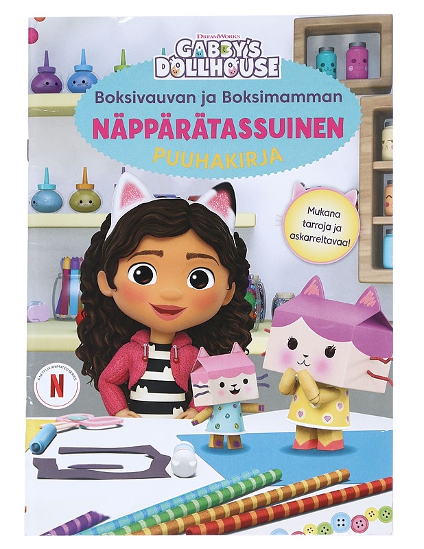 Gabby's Dollhouse: Boksivauvan ja Boksimamman näppärätassuinen puuhakirja - Alma Jylhä - Lastenkirjat - 10105613325 - 0
