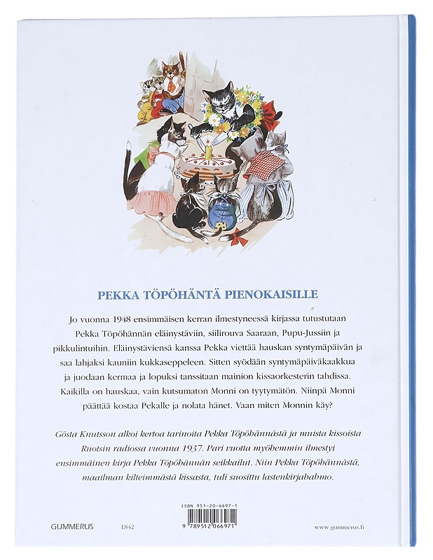 Pekka Töpöhäntä pienokaisille - Knutsson, Gösta - Lastenkirjat - 10105613337 - 1