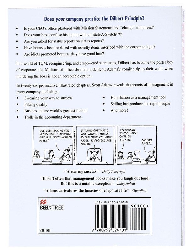 The Dilbert principle - Scott Adams - Sarjakuvat - 10105613370 - 1
