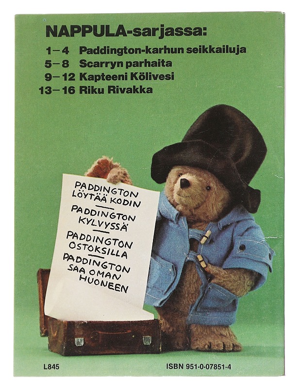 Paddington ostoksilla - Bond, Michael - Lastenkirjat - 10105613384 - 1