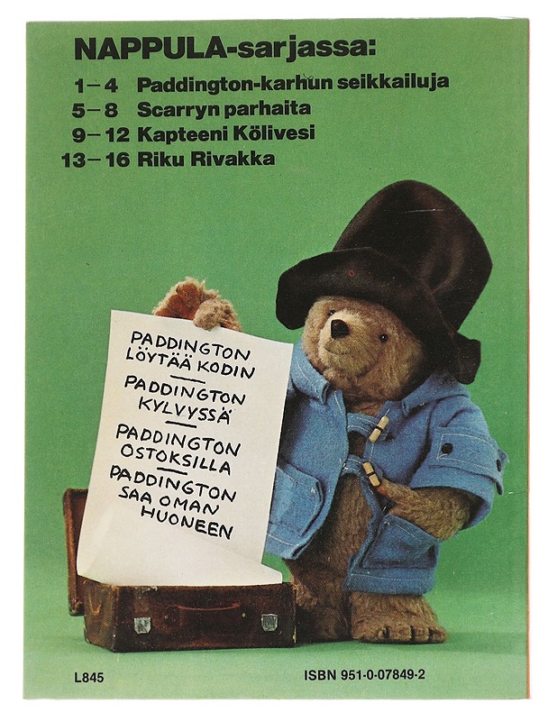 Paddington löytää kodin - Bond, Michael - Lastenkirjat - 10105613392 - 1