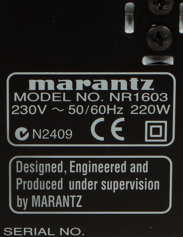 MARANTZ NR1603 AV-vastaanotin - Viihde-elektroniikka - 10105613419 - 3