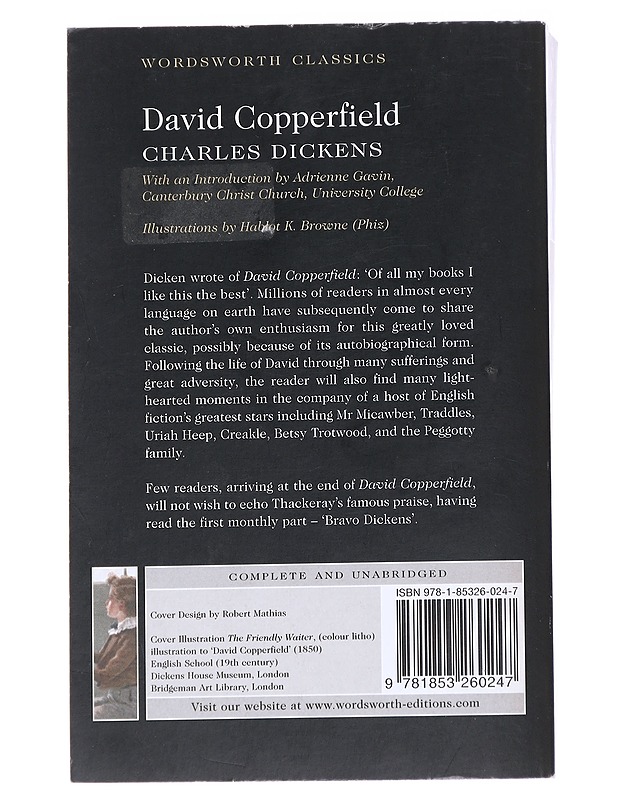 David Copperfield - Dickens, Charles - Romaanit ja novellit - 10105613692 - 1