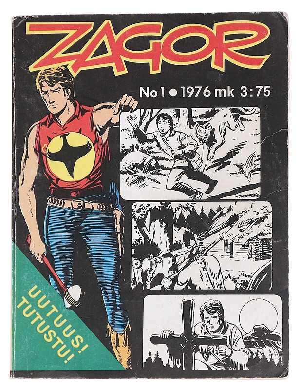 Zagor No. 1/1976 - Semic - Lehdet - 10105613698 - 0