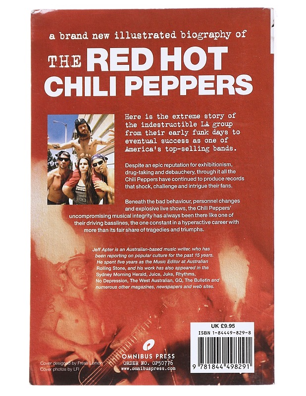Fornication : the Red Hot Chili Peppers story - Jeff Apter - Tietokirjat - 10105613699 - 1