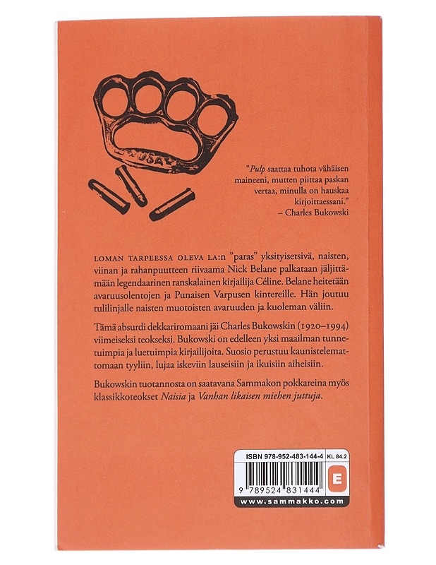 Pulp - Bukowski, Charles - Romaanit ja novellit - 10105613724 - 1
