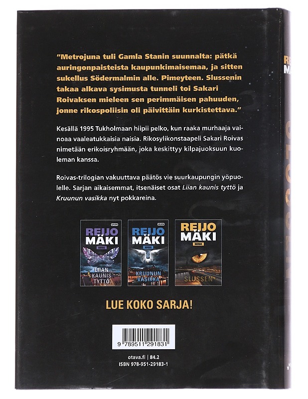 Slussen - Reijo Mäki - Romaanit ja novellit - 10105613773 - 1