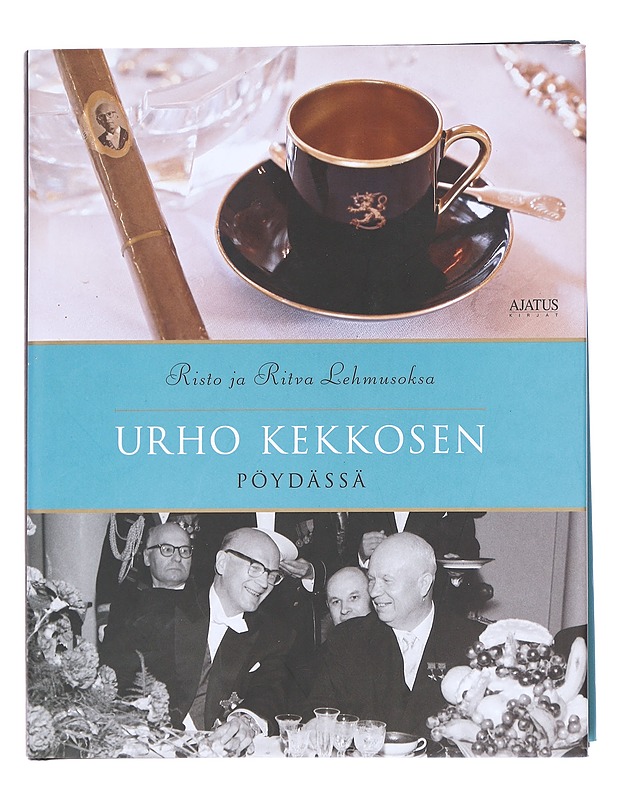 Urho Kekkosen pöydässä - Risto ja Ritva Lehmusoksa - Kirja lahjaksi - 10105613780 - 0
