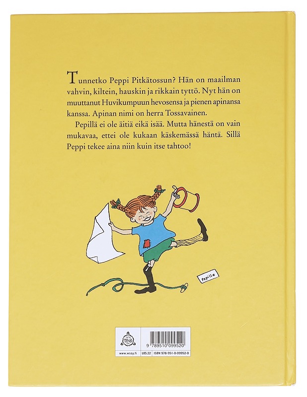 Tunnetko Peppi Pitkätossun? - Astrid Lindgren - Lastenkirjat - 10105613845 - 1