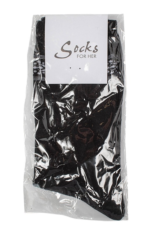 SOCKS FOR HER mustat sukat, 39-42 - Asusteet - 10105613863 - 0