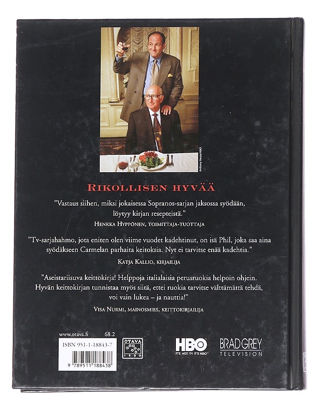 Sopranos keittiössä - Bucco, Artie - Ruokakirjat - 10105613898 - 1