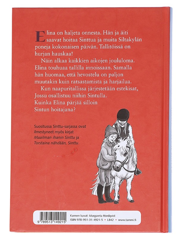 Hieno hyppy, Sinttu - Hallberg, Lin - Lastenkirjat - 10105613927 - 1