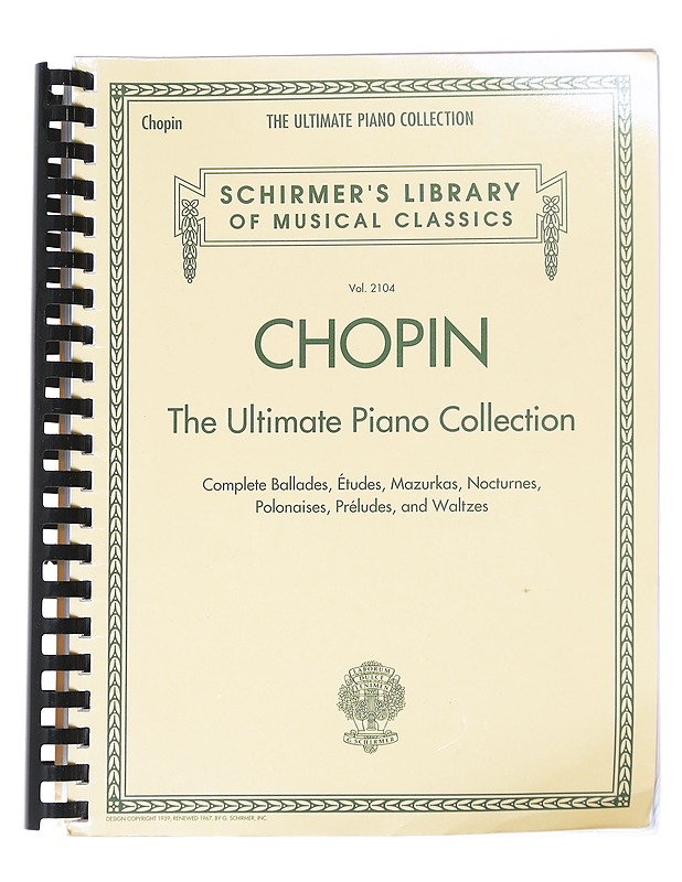 The ultimate piano collection : complete ballades, études, mazurkas, nocturnes, polonaises, préludes, and waltzes - Frédéric Chopin - Tietokirjat ja oppaat - 10105613939 - 0