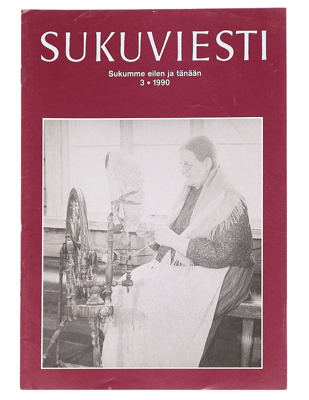 Sukuviesti No. 3 / 1990 - Lehdet - 10105613964 - 0
