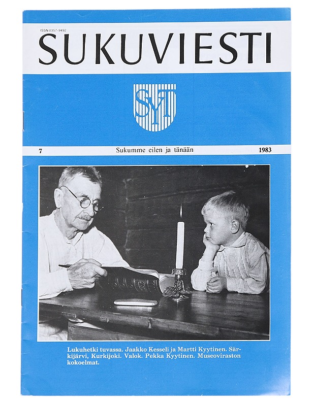 Sukuviesti No. 7 / 1983 - Lehdet - 10105613968 - 0