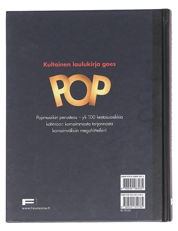 Kultainen pop-laulukirja - Leskelä, Ari - Tietokirjat ja oppaat - 10105613991 - 1