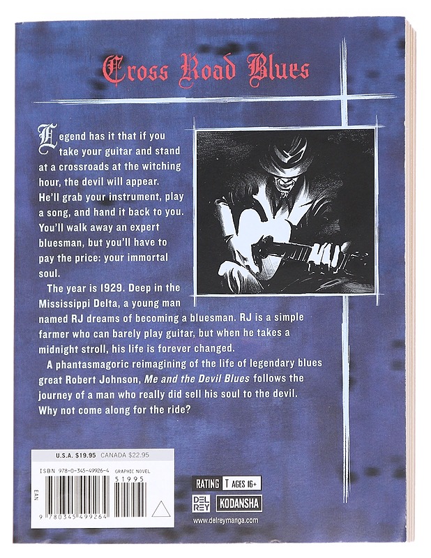 The unreal life of Robert Johnson: Me and the Devil Blues, osat 1 ja 2 - Hiramoto, Akira - Sarjakuvat - 10105614015 - 1