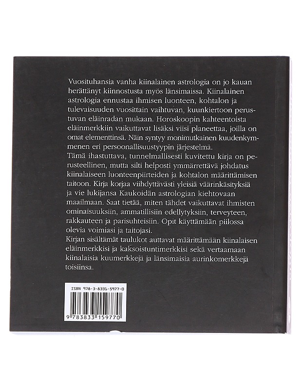 Kiinalainen astrologia / kohtalo, rakkaus ja luonne Kaukoidän eläinradalla - Winnewisser, Sylvia - Tietokirjat ja oppaat - 10105614033 - 1